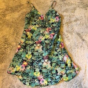 Colorful spring dress